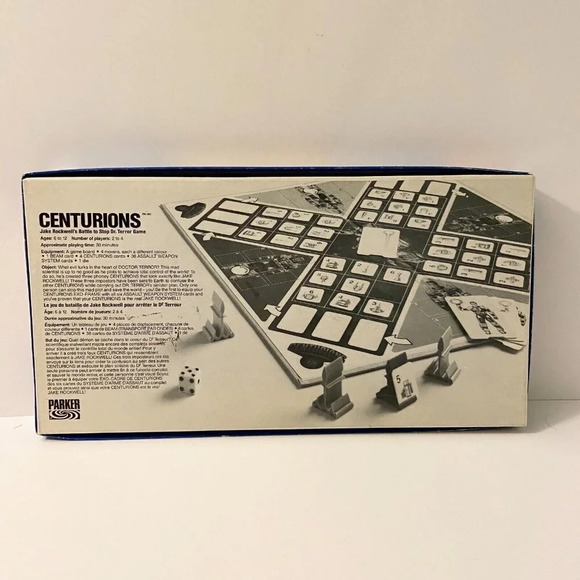Vintage 1986  Centurions Power Xtreme Board Game Parker Brothers Missing 1 Mover - Picture 2 of 16
